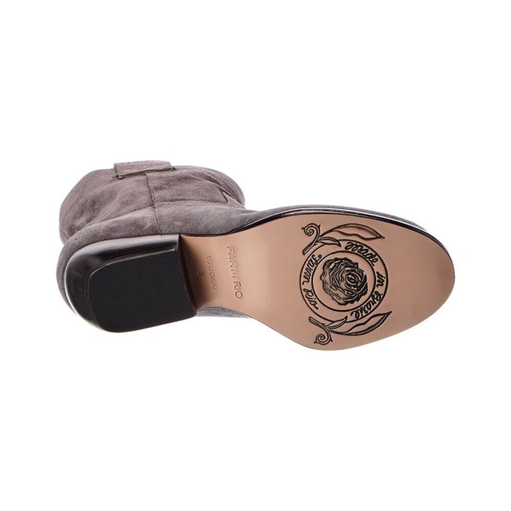Farm Rio Soft Suede Leather Boot - Picture 4 of 5
